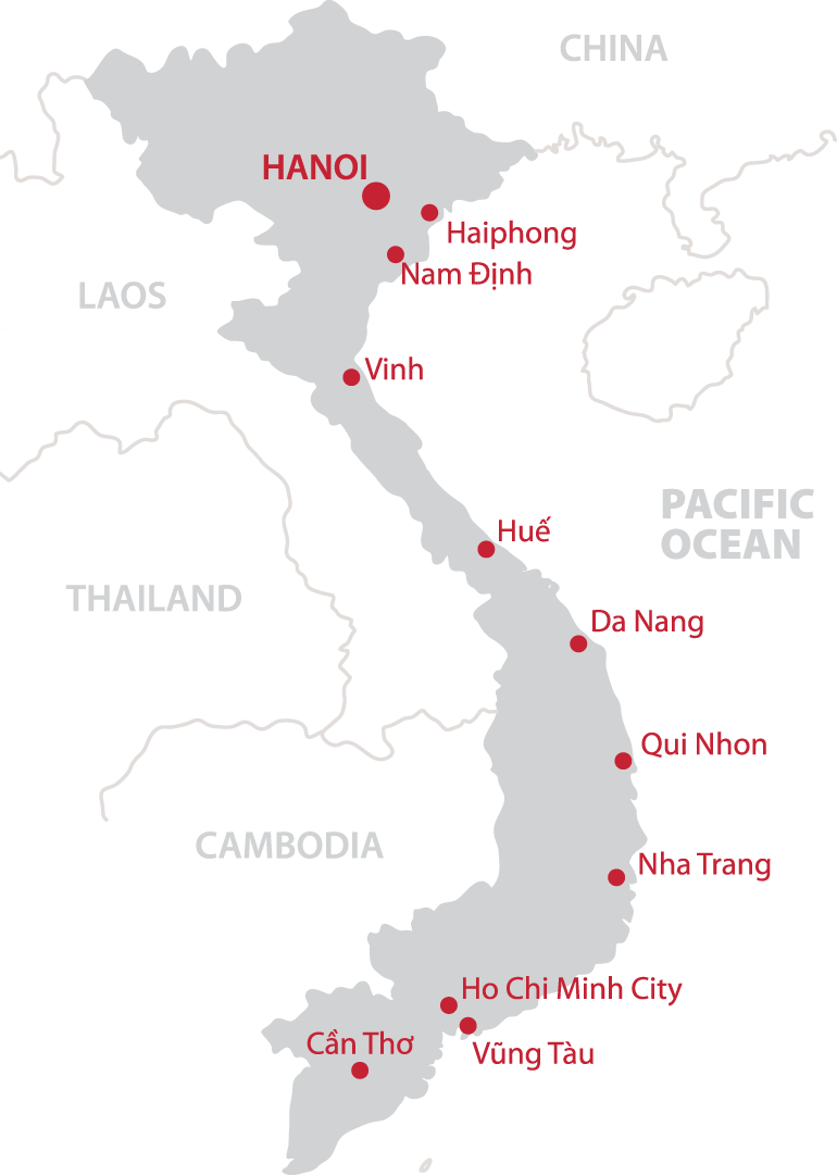 vietnam map 1