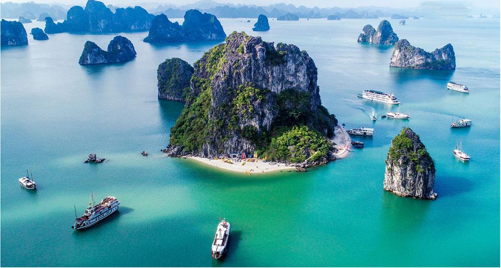 Crucero en la Bahía de Halong