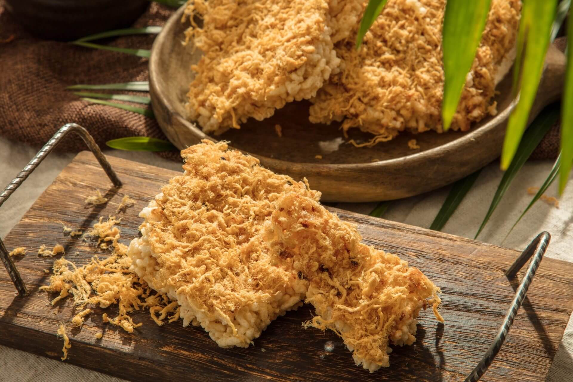 Arroz crujiente