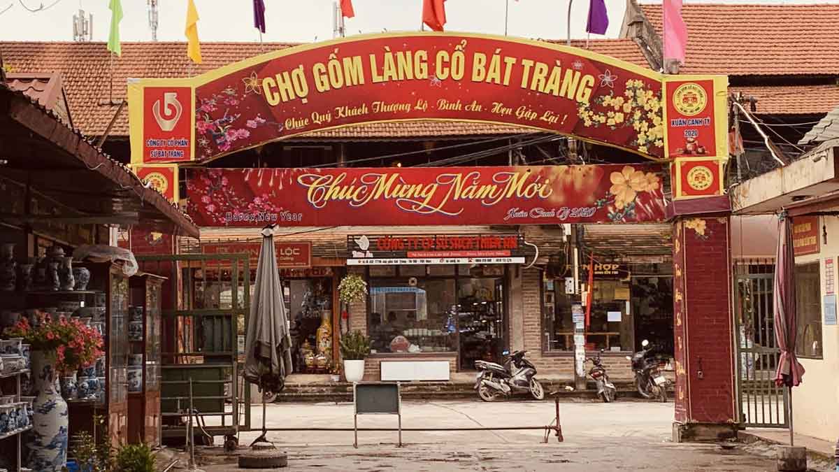 Pueblo de cerámica de Bat Trang