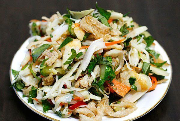Ensalada de flores de Ban