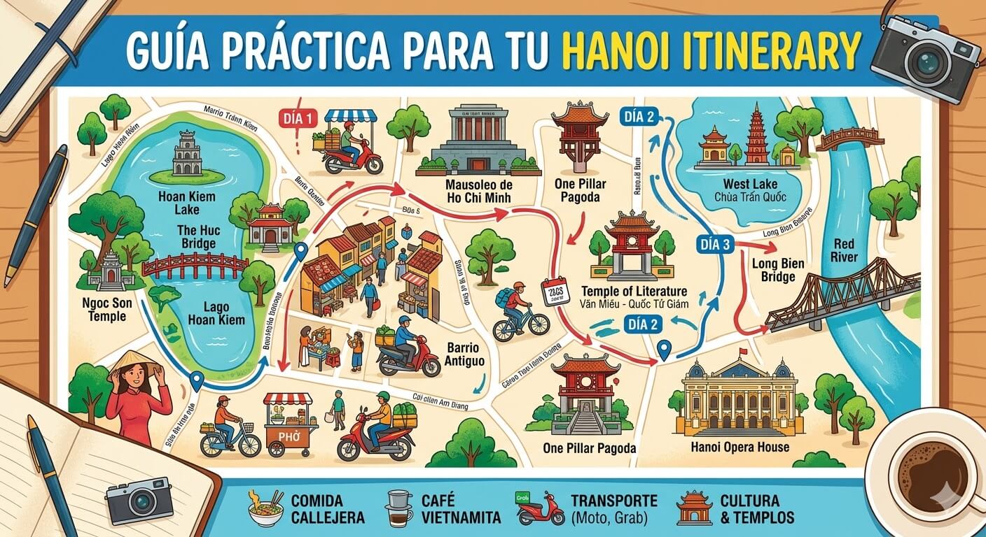 hanoi itinerary