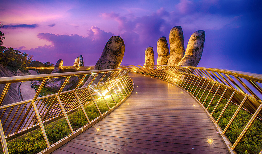 golden bridge vietnam